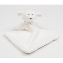 Doudou agneau blanc