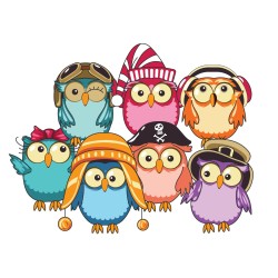 Pack de Fichiers CHOUETTES
